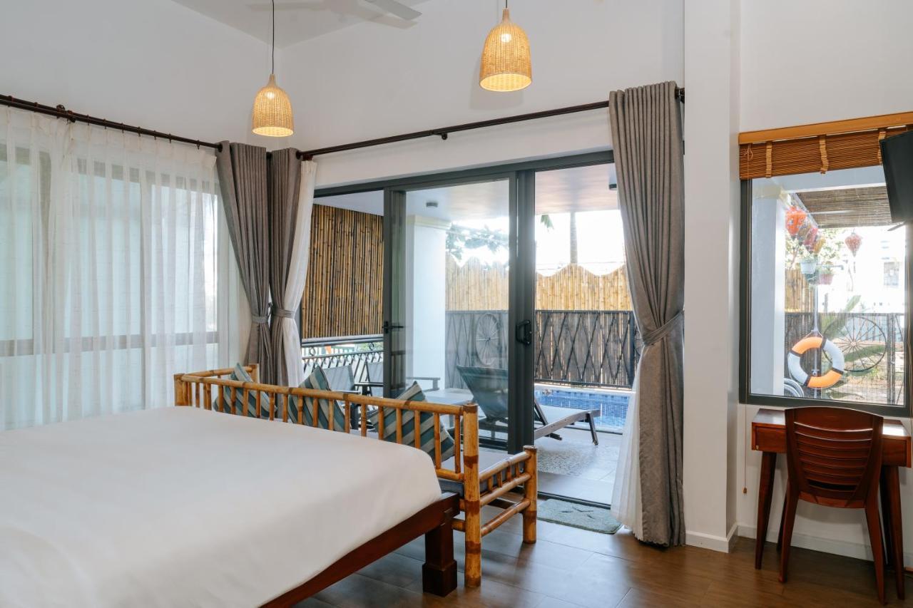 Hidden Beach Bungalow Sea View Hoi An Exterior foto